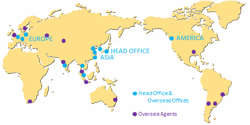 Overseas offices